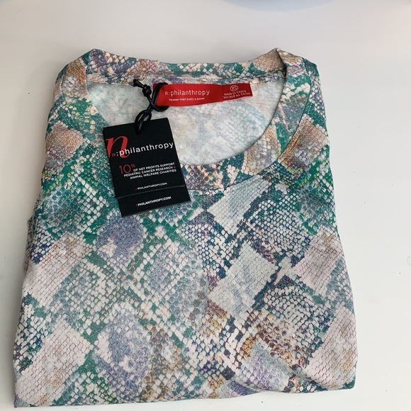 n:PHILANTHROPY Multi Snakeskin Print Dress - Picture 9 of 9